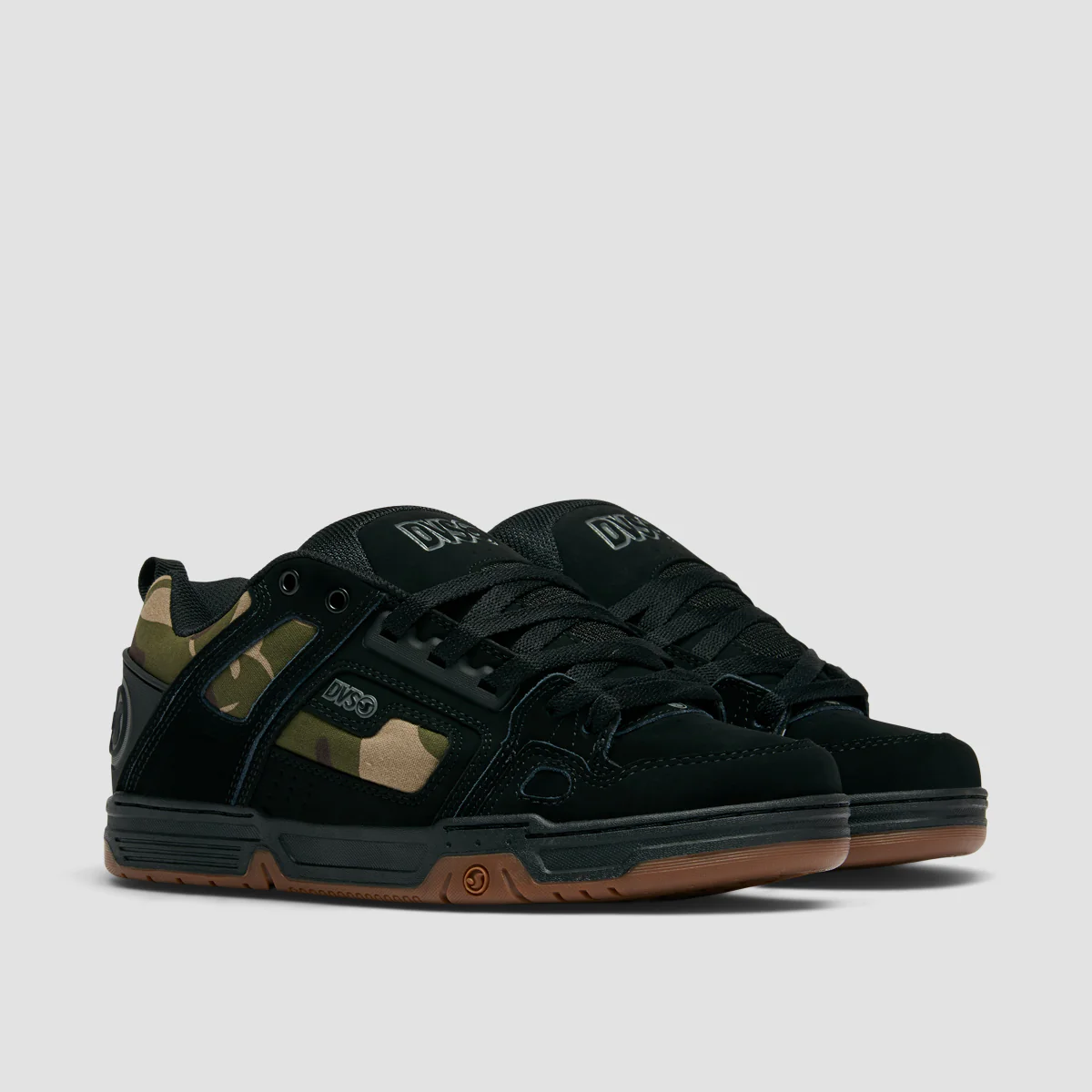 DVS Comanche Shoes - Black/Camo Nubuck - Image 2