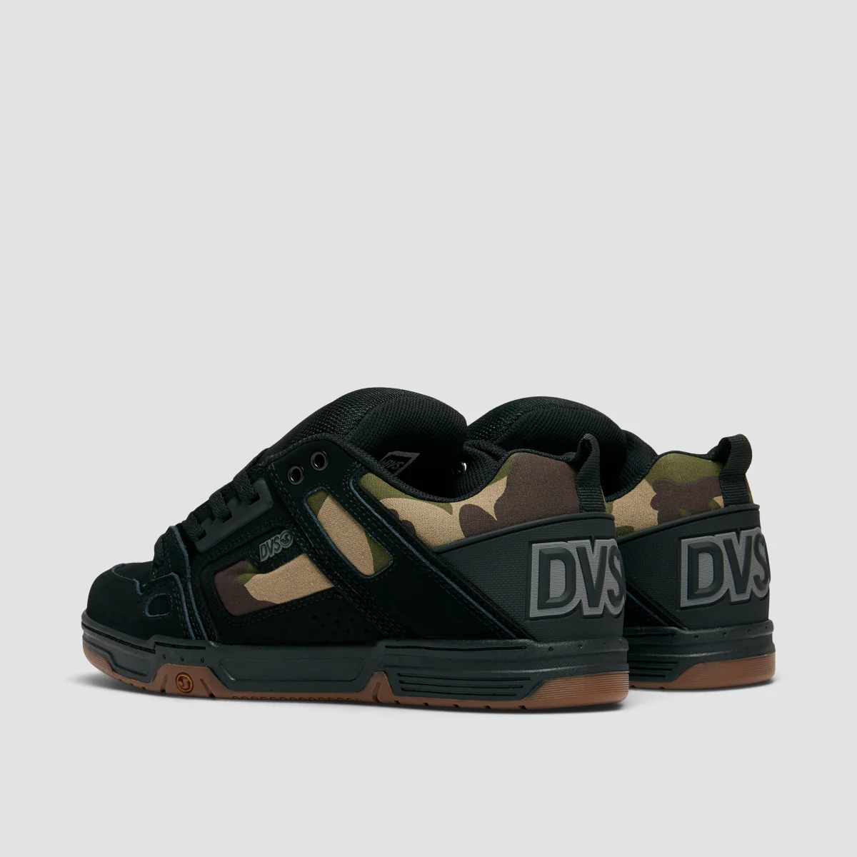 DVS Comanche Shoes - Black/Camo Nubuck - Image 3