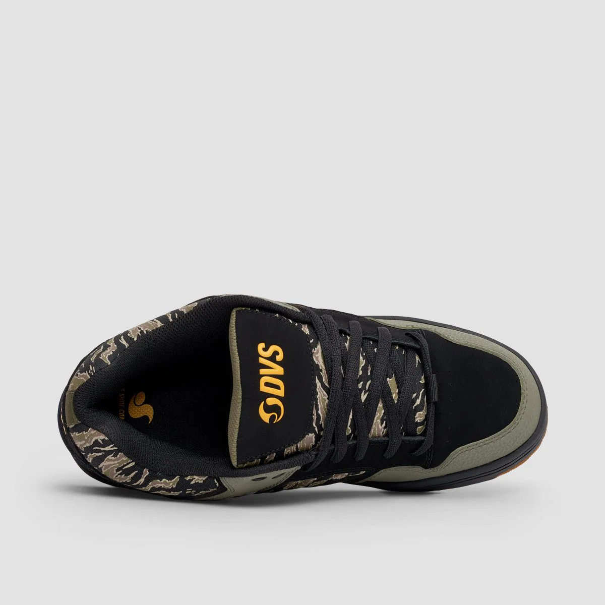 DVS Enduro 125 Shoes - Black/Jungle/Camo Nubuck - Image 4