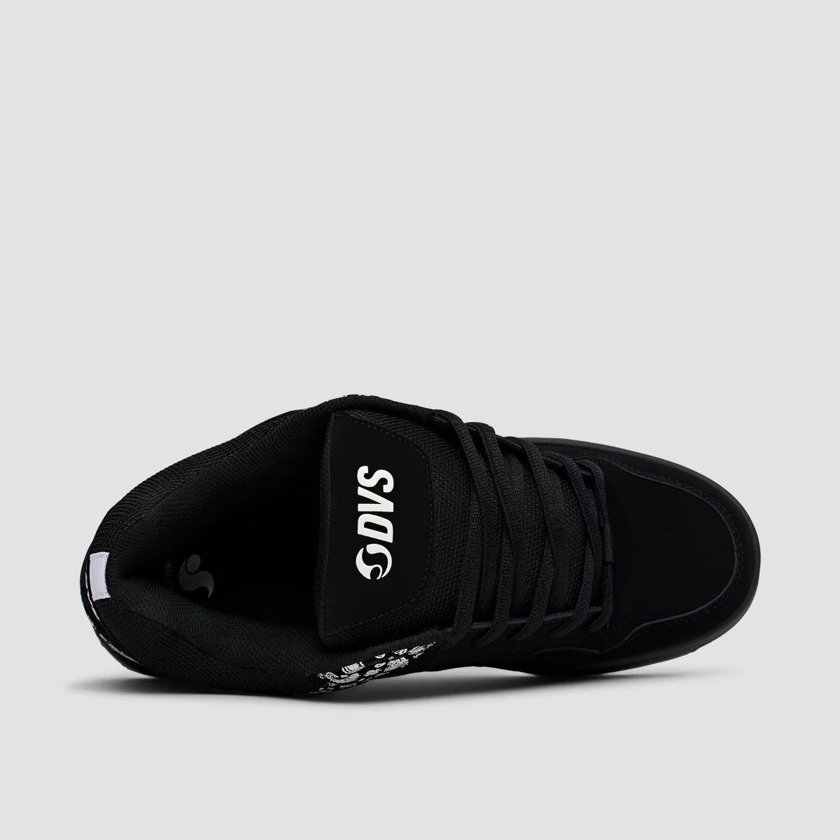 DVS Enduro 125 Shoes - Black/White/Print Nubuck - Image 4