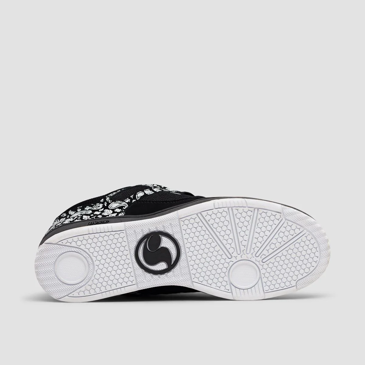 DVS Enduro 125 Shoes - Black/White/Print Nubuck - Image 5