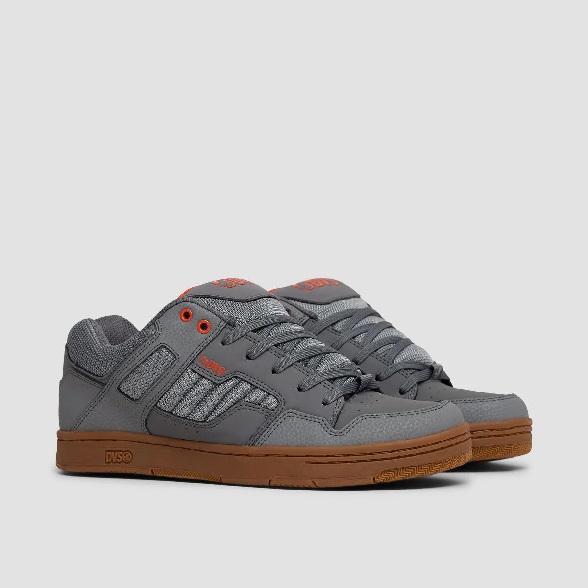 DVS Enduro 125 Shoes - Charcoal/Grey/Gum Nubuck - Image 2
