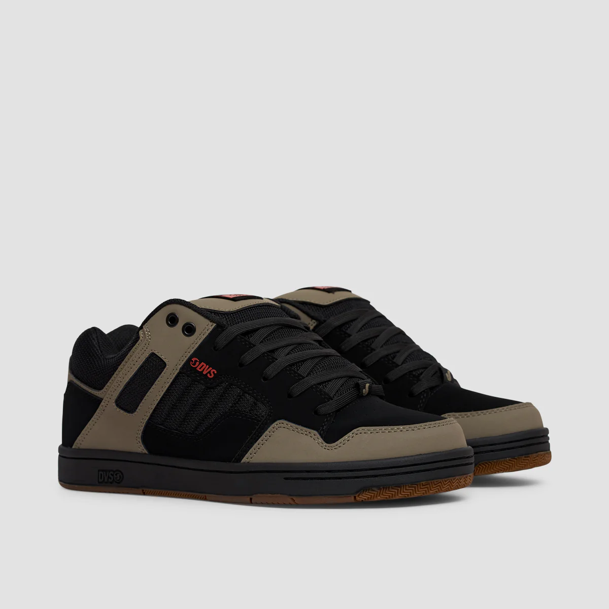 DVS Enduro 125 Lutzka Shoes - Brindle/Black/Red Nubuck - Image 2