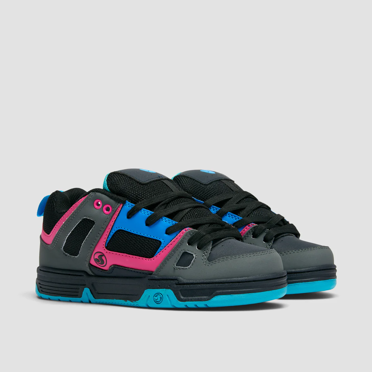 DVS Gambol Shoes - Black/Purple/Blue Nubuck - Womens - Image 2
