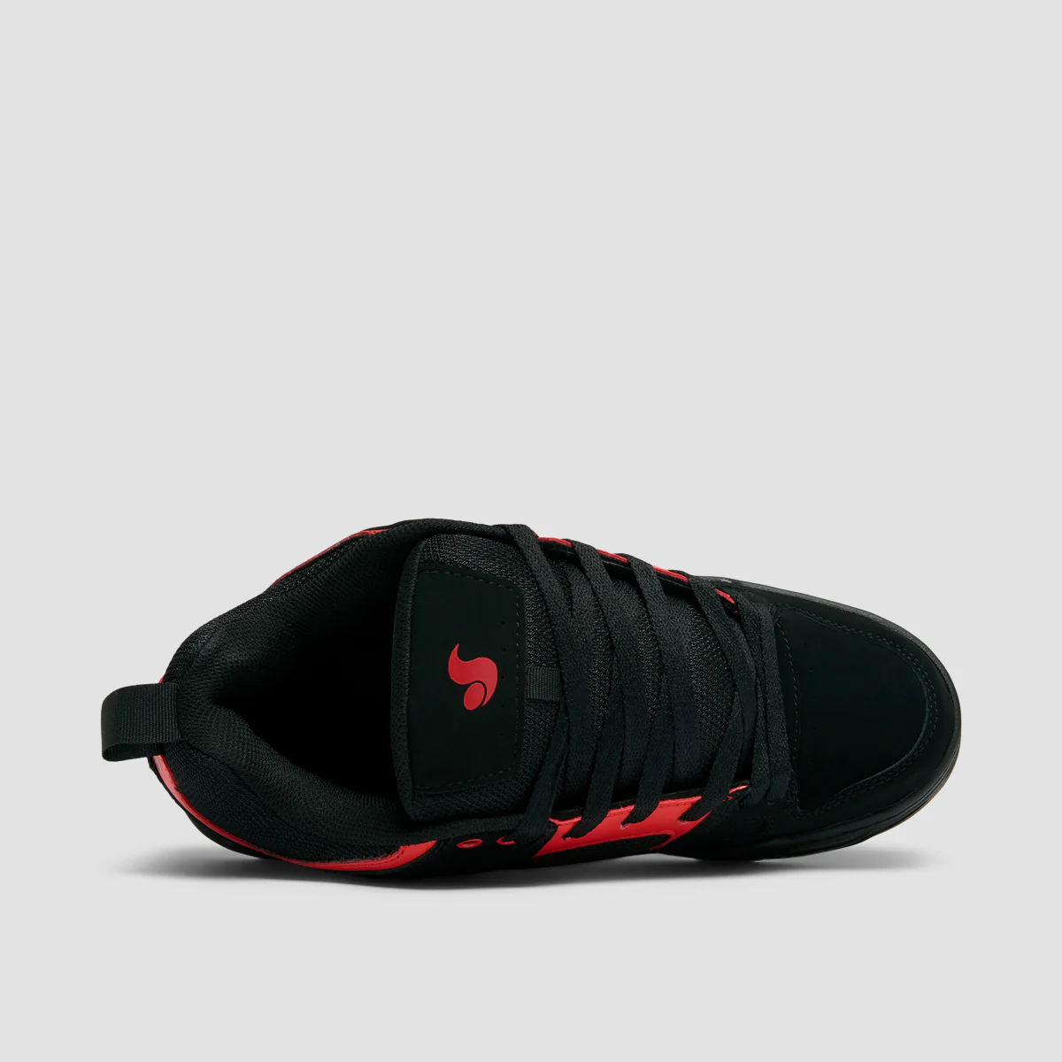 DVS Gambol Shoes - Black/Red/Gum Nubuck - Image 4