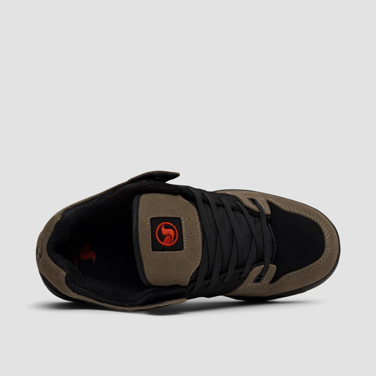 DVS Militia Shoes - Black/Brindle/Red Nubuck - Image 4