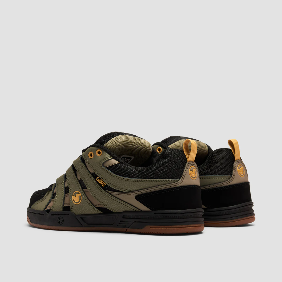 DVS Primo Shoes - Olive/Brindle/Black Nubuck - Image 3