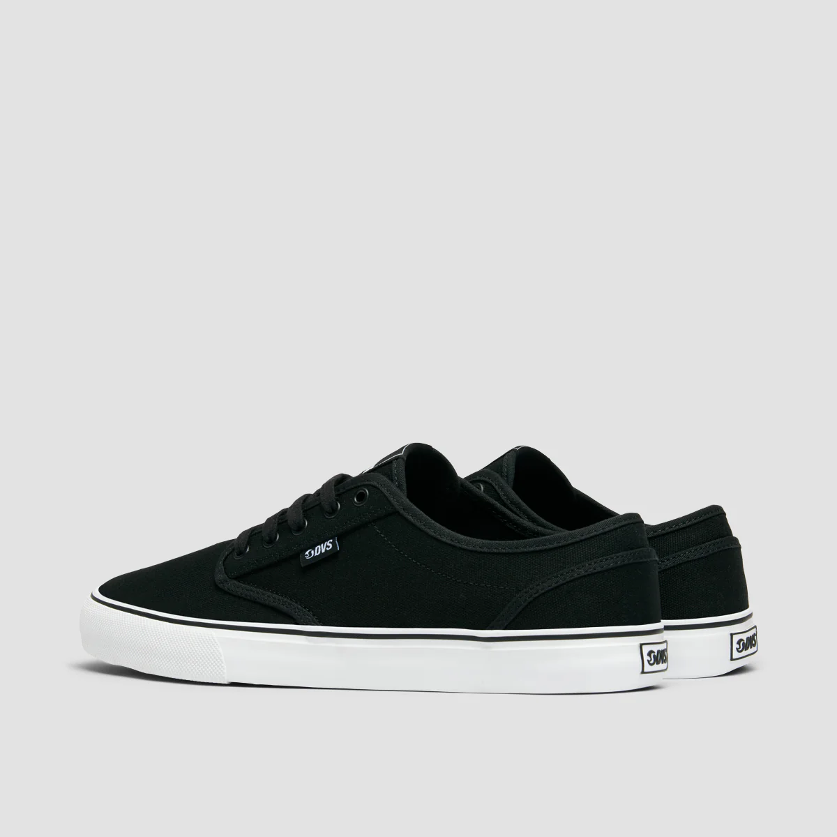 DVS Rico CT Shoes - Black/White Canvas - Image 3