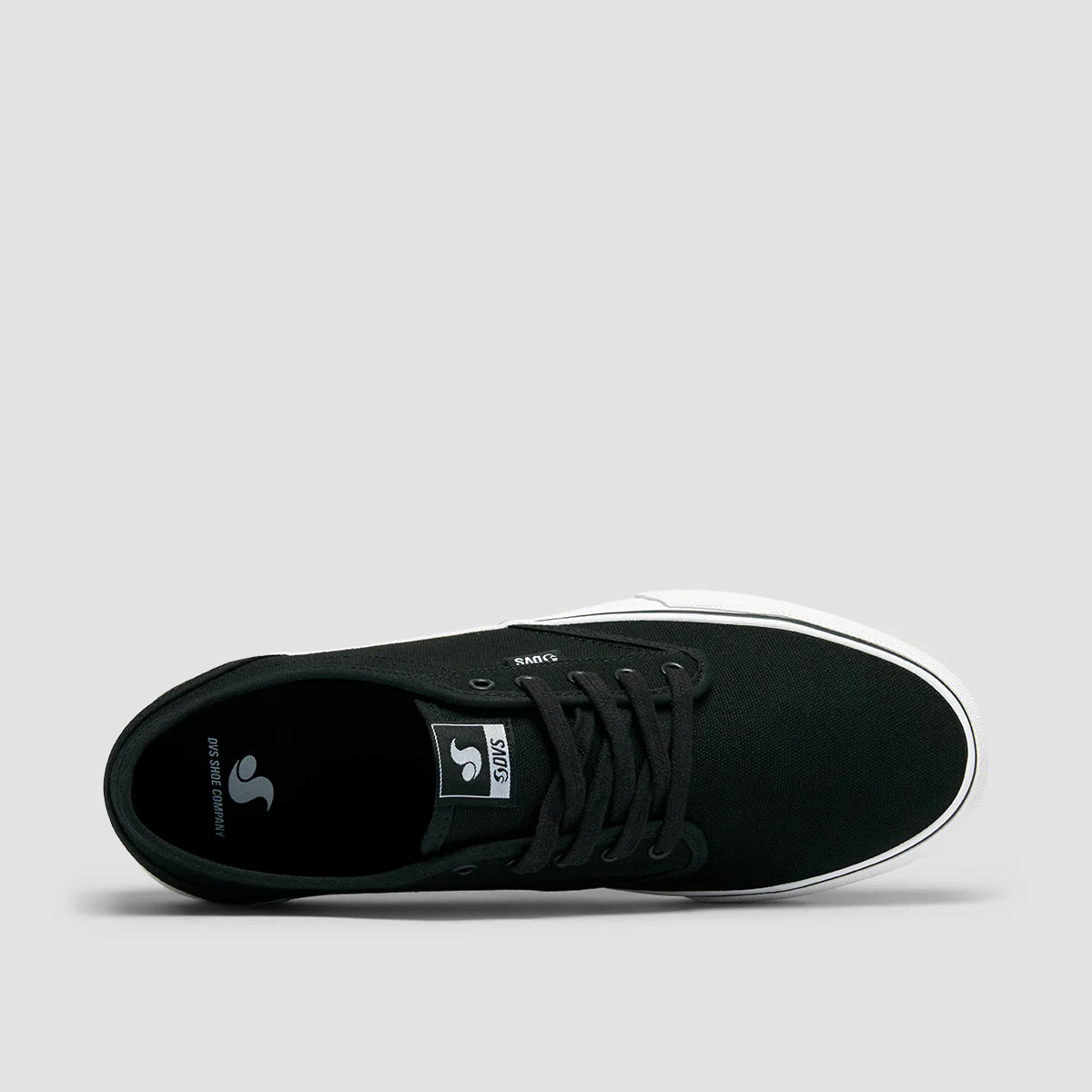 DVS Rico CT Shoes - Black/White Canvas - Image 4