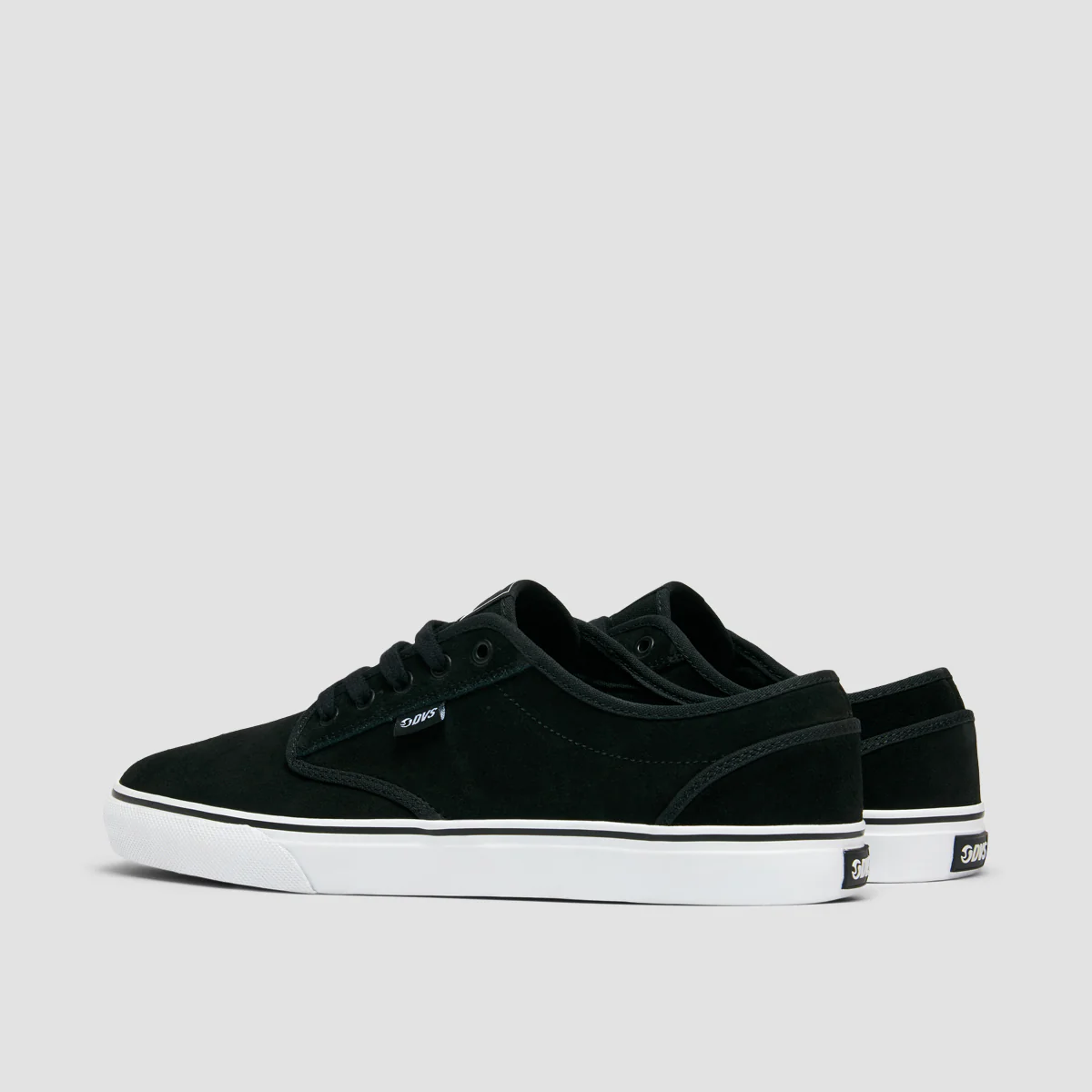 DVS Rico CT Shoes - Black/White Suede - Image 3