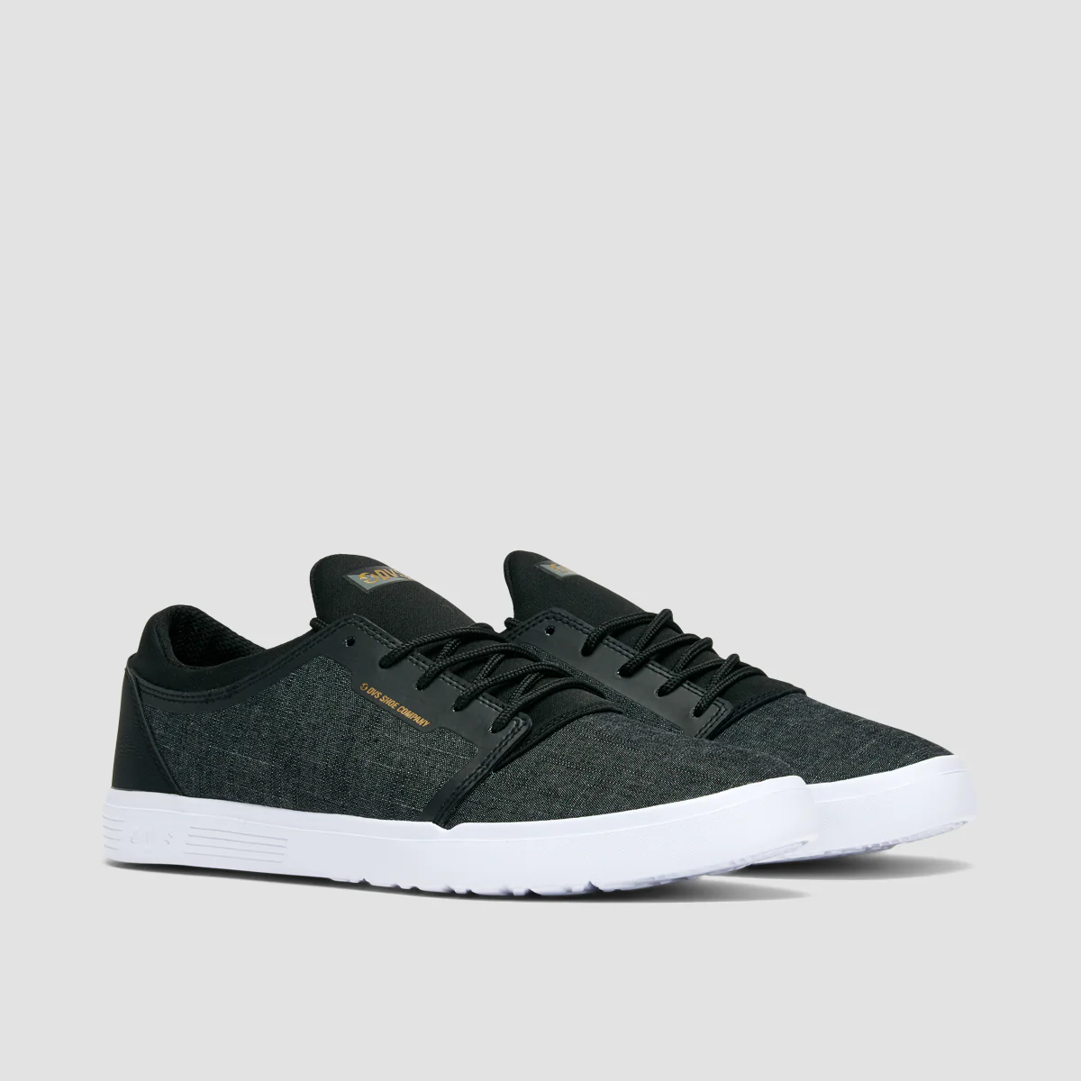 DVS Stratos LT+ Shoes - Black/Gold/Chambray - Image 2