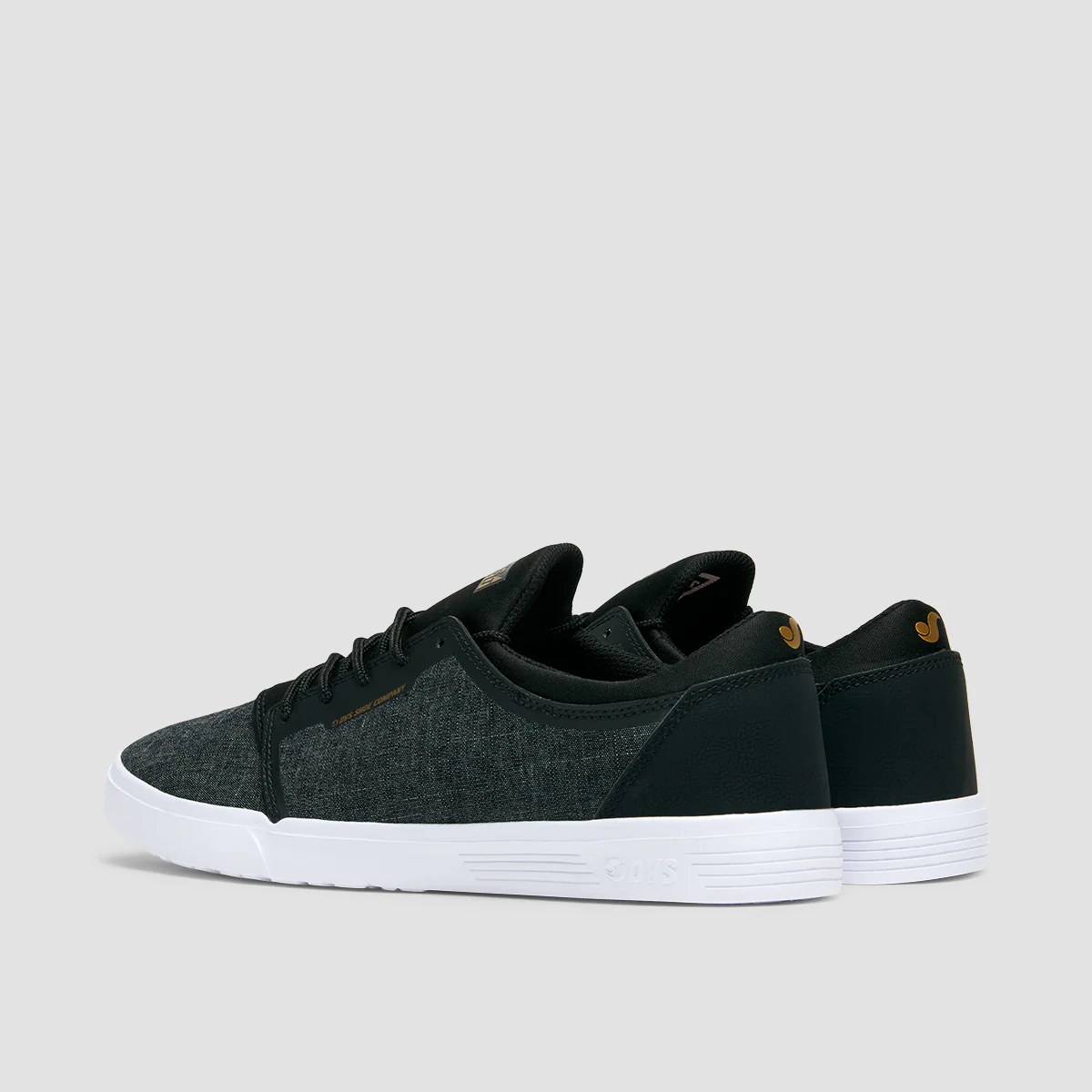 DVS Stratos LT+ Shoes - Black/Gold/Chambray - Image 3