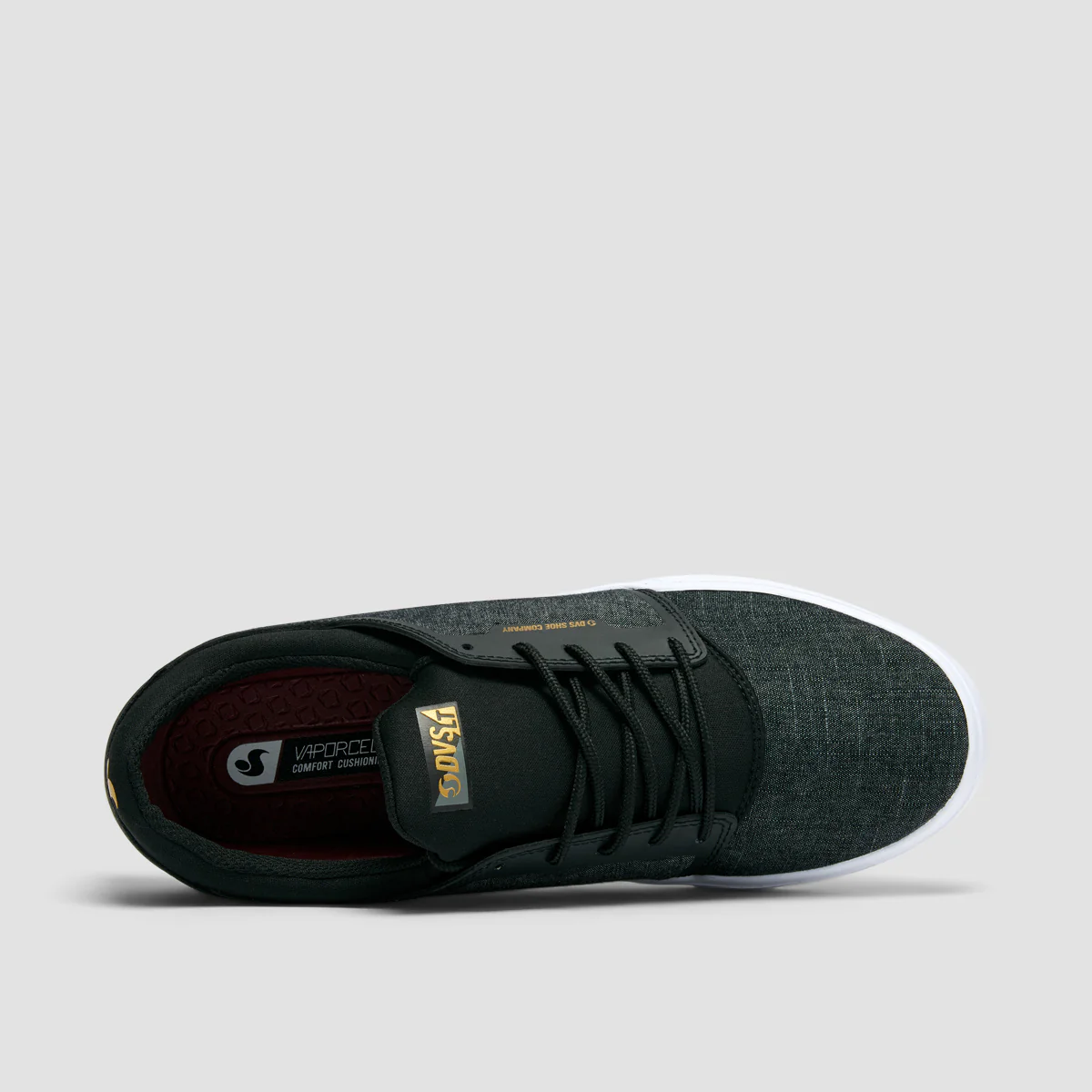DVS Stratos LT+ Shoes - Black/Gold/Chambray - Image 4
