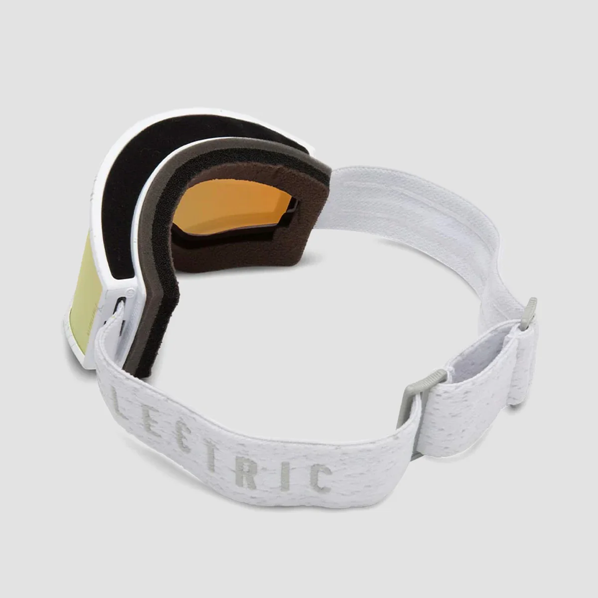 Electric Kleveland Small Snow Goggles Matte Speckled White/Gold Chrome With Bonus Lense - Image 2