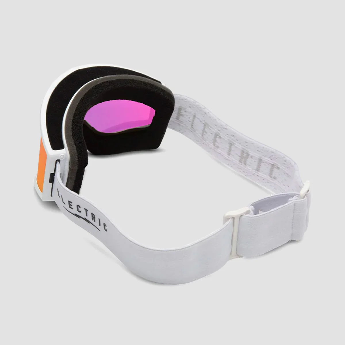 Electric Kleveland Small Snow Goggles Matte White/Pink Chrome With Bonus Lense - Image 2