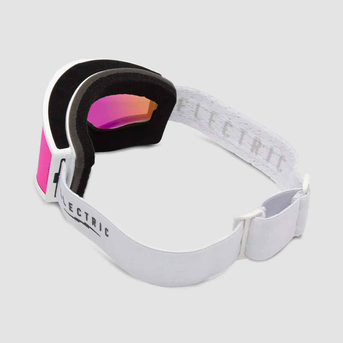 Electric Kleveland Snow Goggles Matte White/Pink Chrome - Image 2