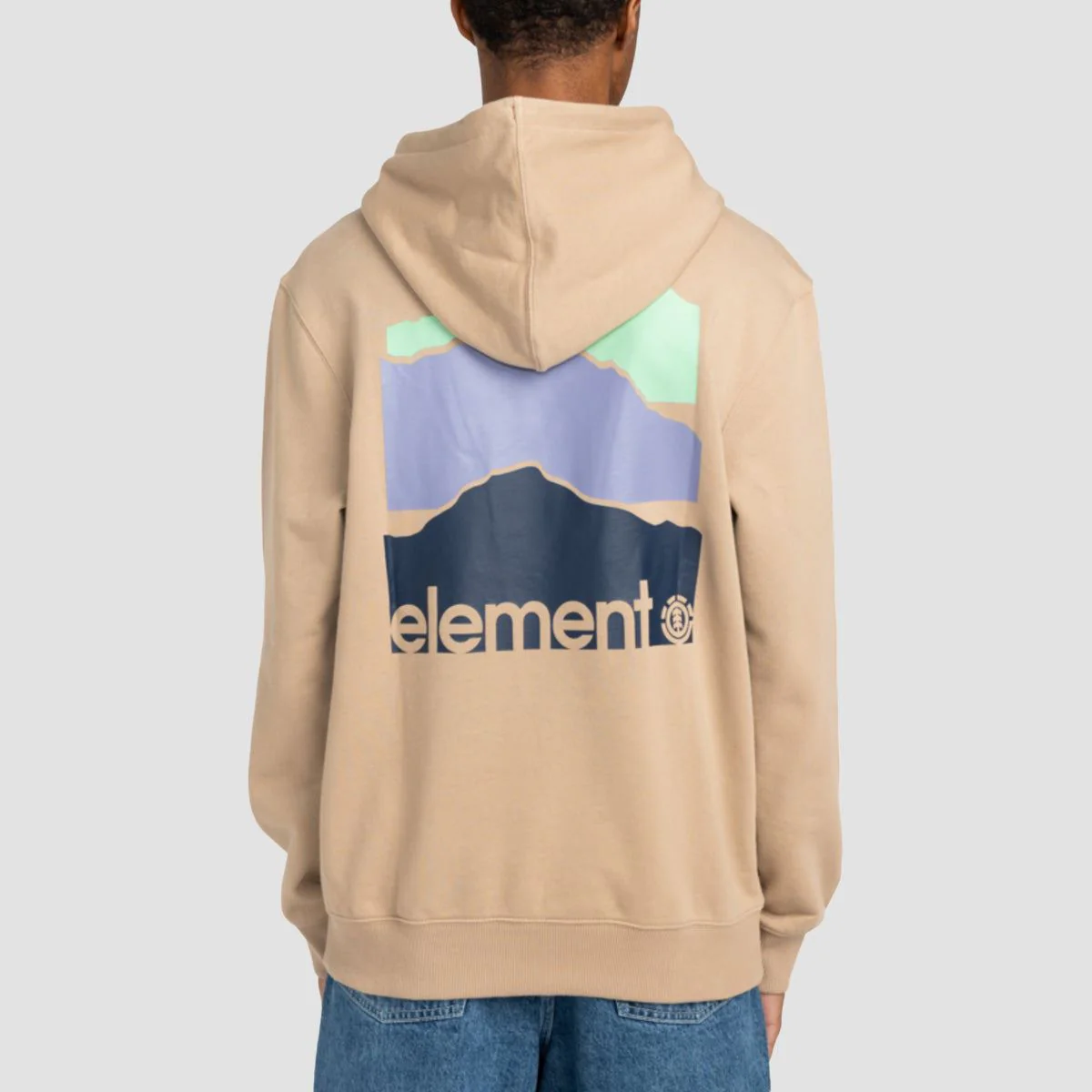 Element 3 Horizons Pullover Hoodie Oat Milk - Image 2