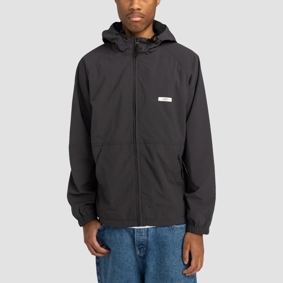 Element Alder 2.0 Windbreaker Jacket Off Black