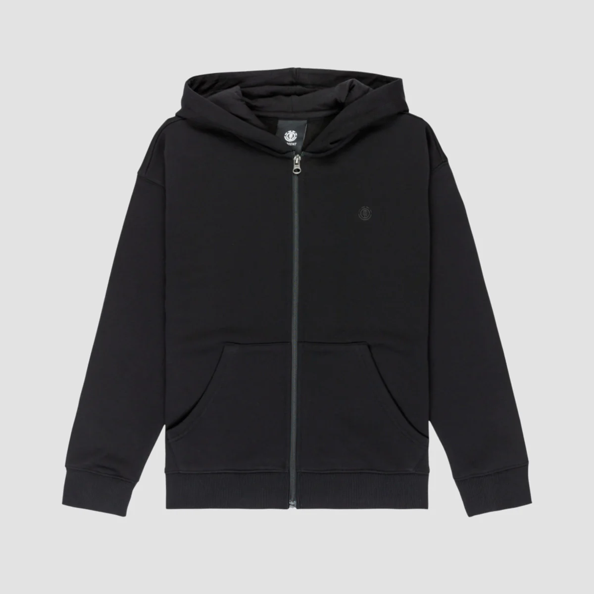 Element Aligator Zip Hoodie Flint Black - Kids - Image 2