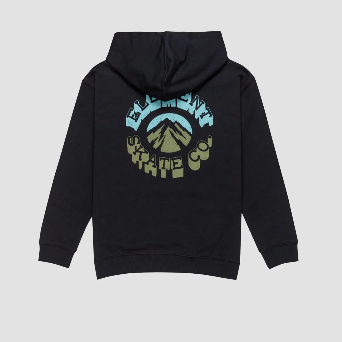 Element Ambition Pullover Hoodie Flint Black - Kids - Image 2