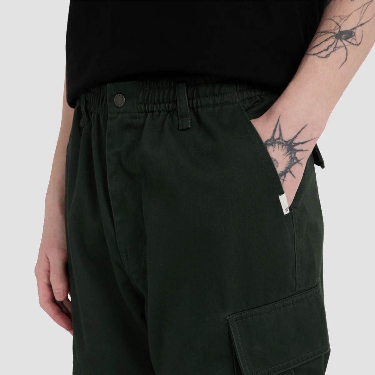 Element Big Cargo Pants Deep Forest - Image 3