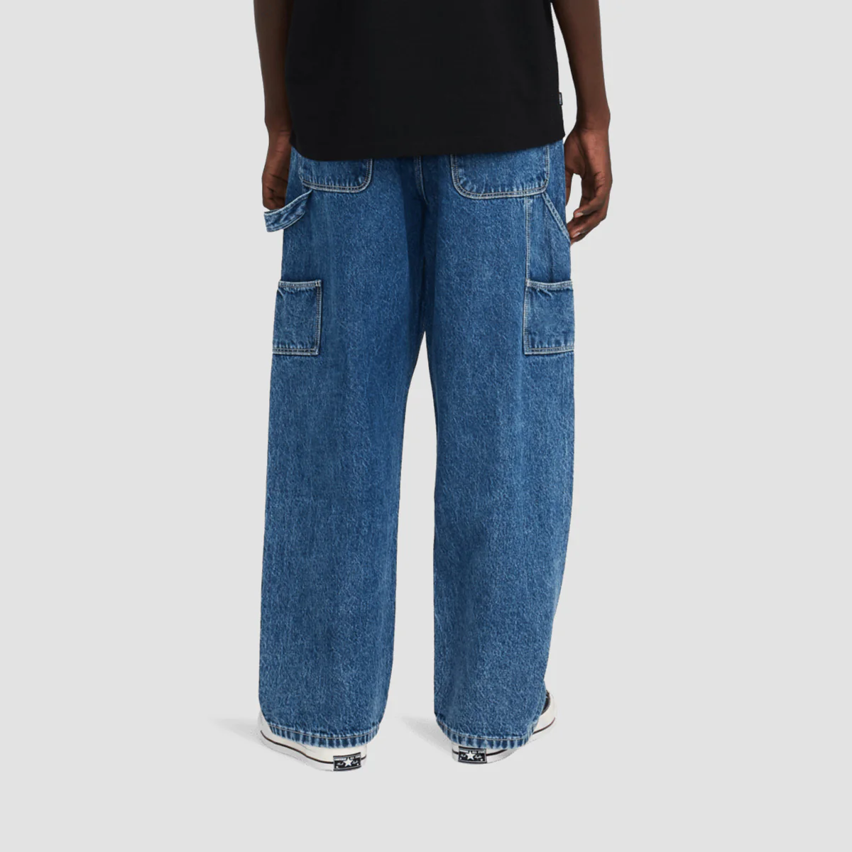 Element Big Carpenter Baggy Fit Jeans Mid Used - Image 3