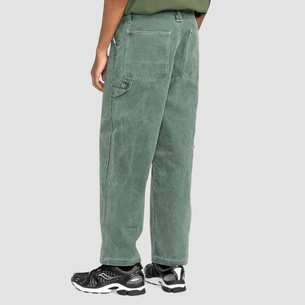 Element Carpenter Canvas Pants Jungle Green - Image 2