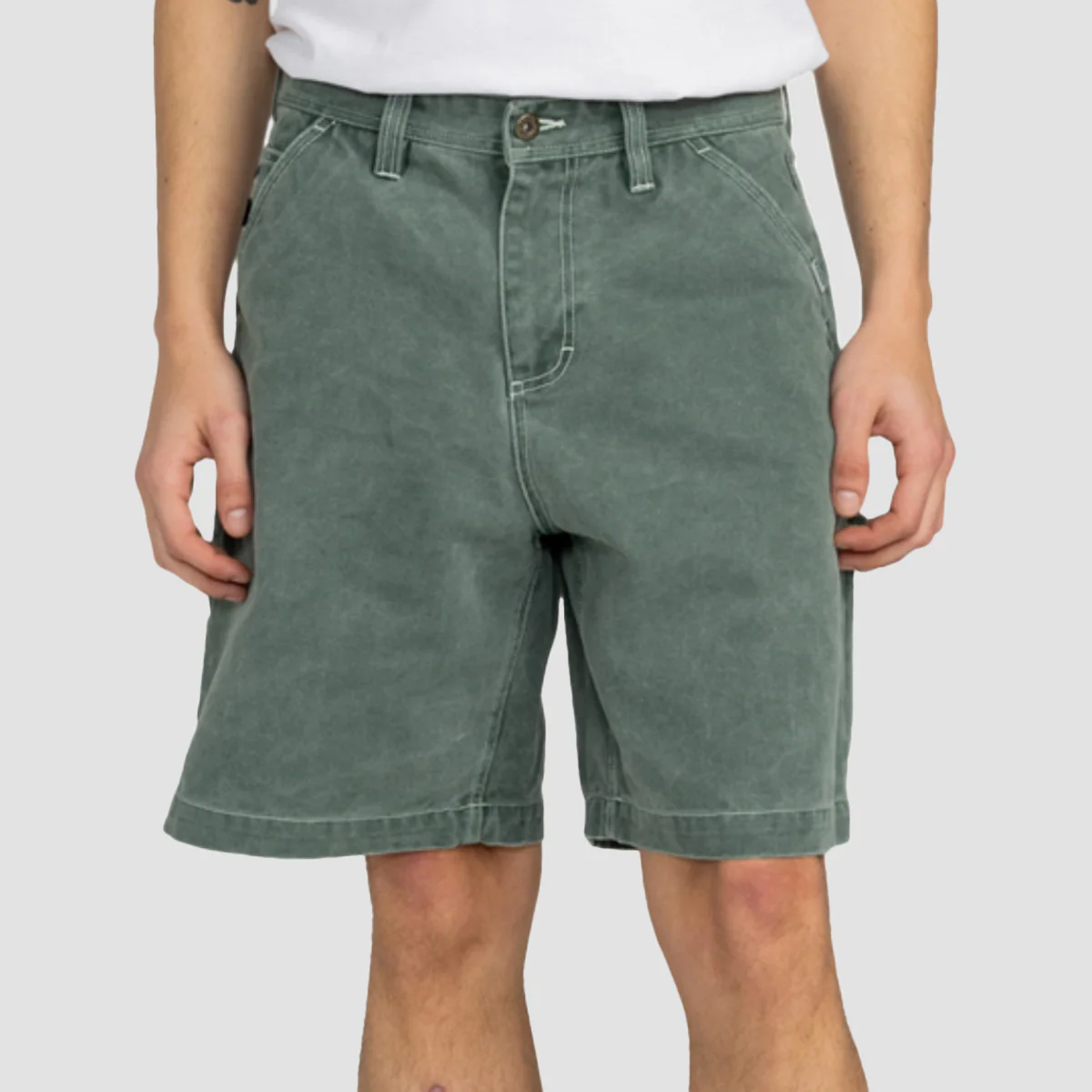 Element Carpenter Canvas Shorts Jungle Green