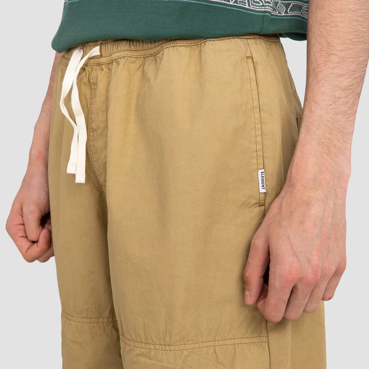 Element Chillin Double Knee Pants Khaki - Image 4