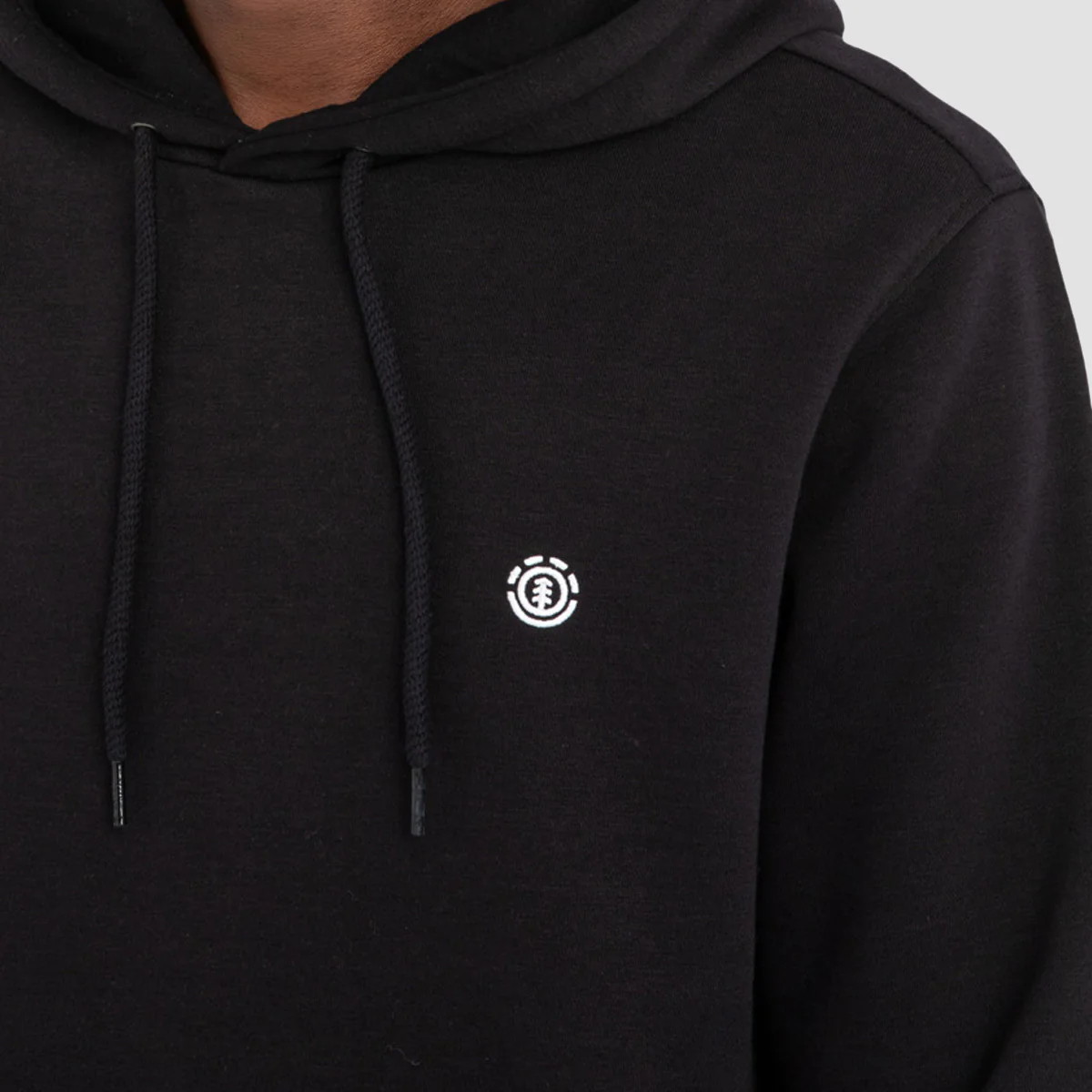 Element Cornell Classic Pullover Hoodie Flint Black - Image 2