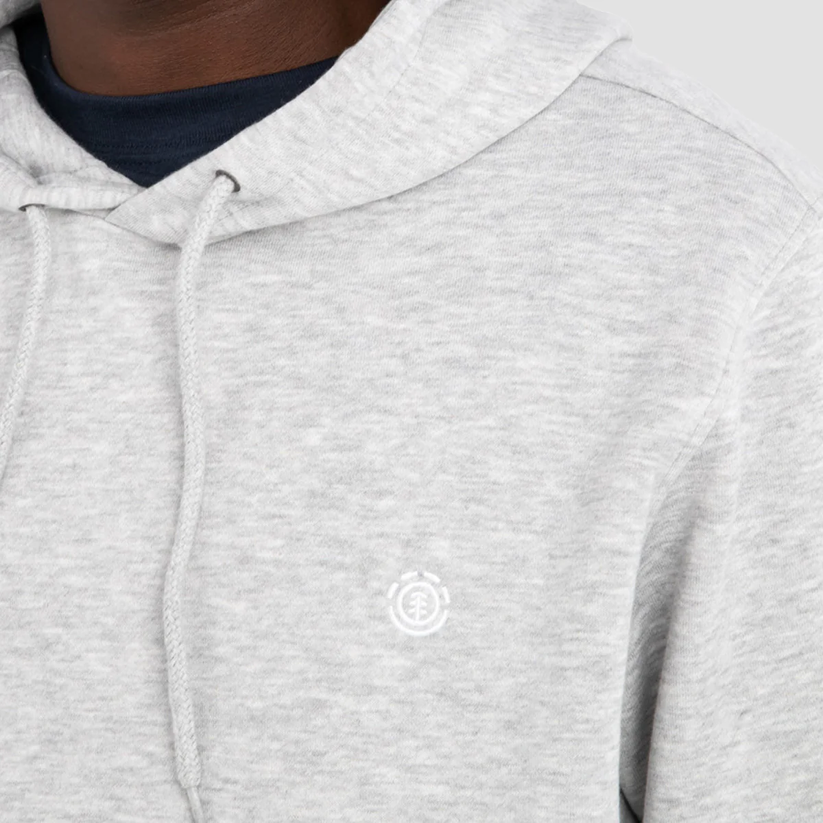 Element Cornell Classic Pullover Hoodie Mid Grey Heather - Image 2