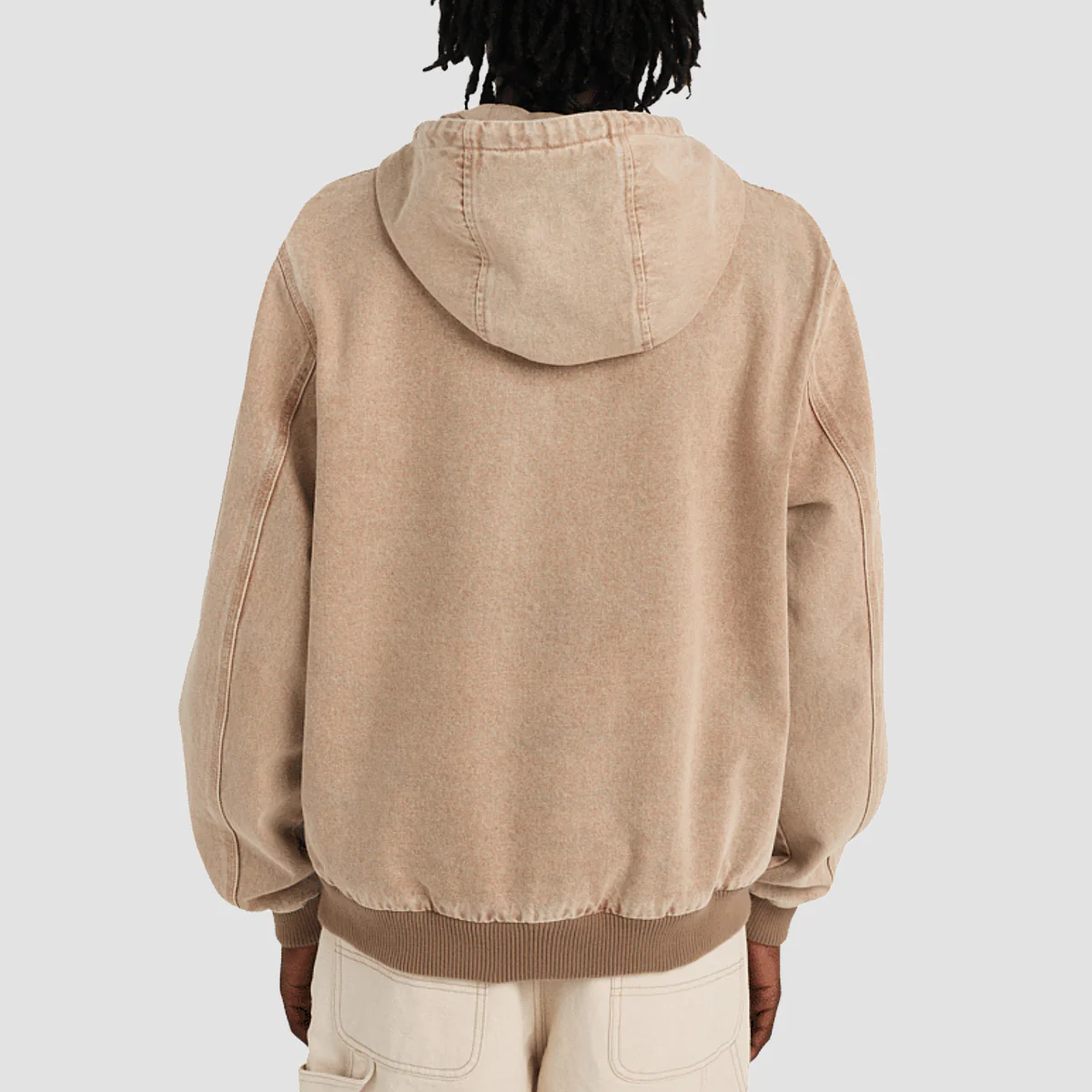 Element Dulcey Low Tide Denim Jacket Beige Tint Wash - Image 2