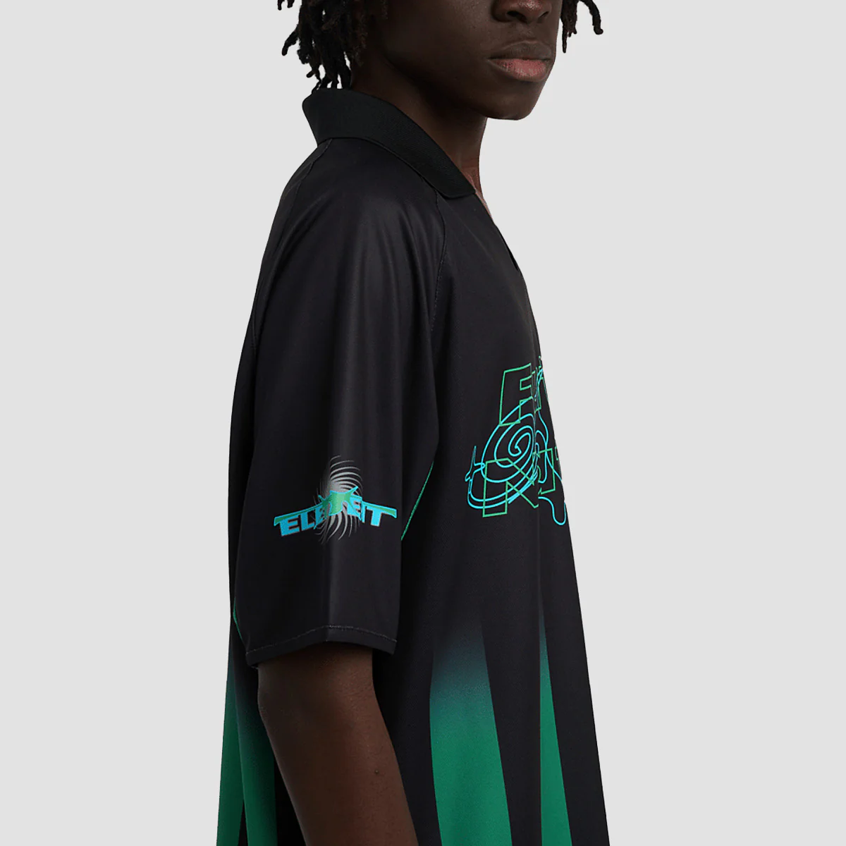 Element EAXE Soccer T-Shirt Flint Black - Image 4
