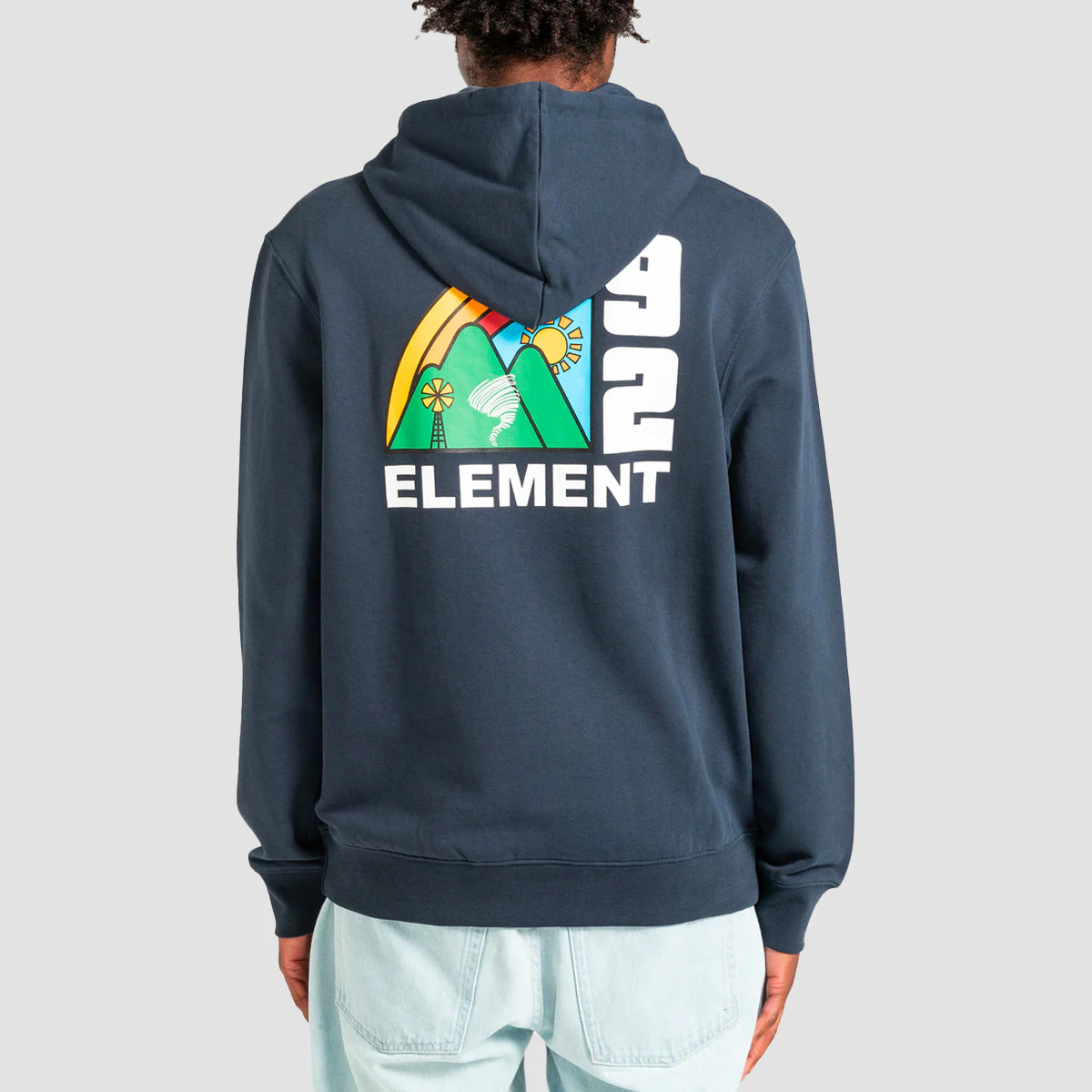 Element Farm Pullover Hoodie Eclipse Navy - Image 2