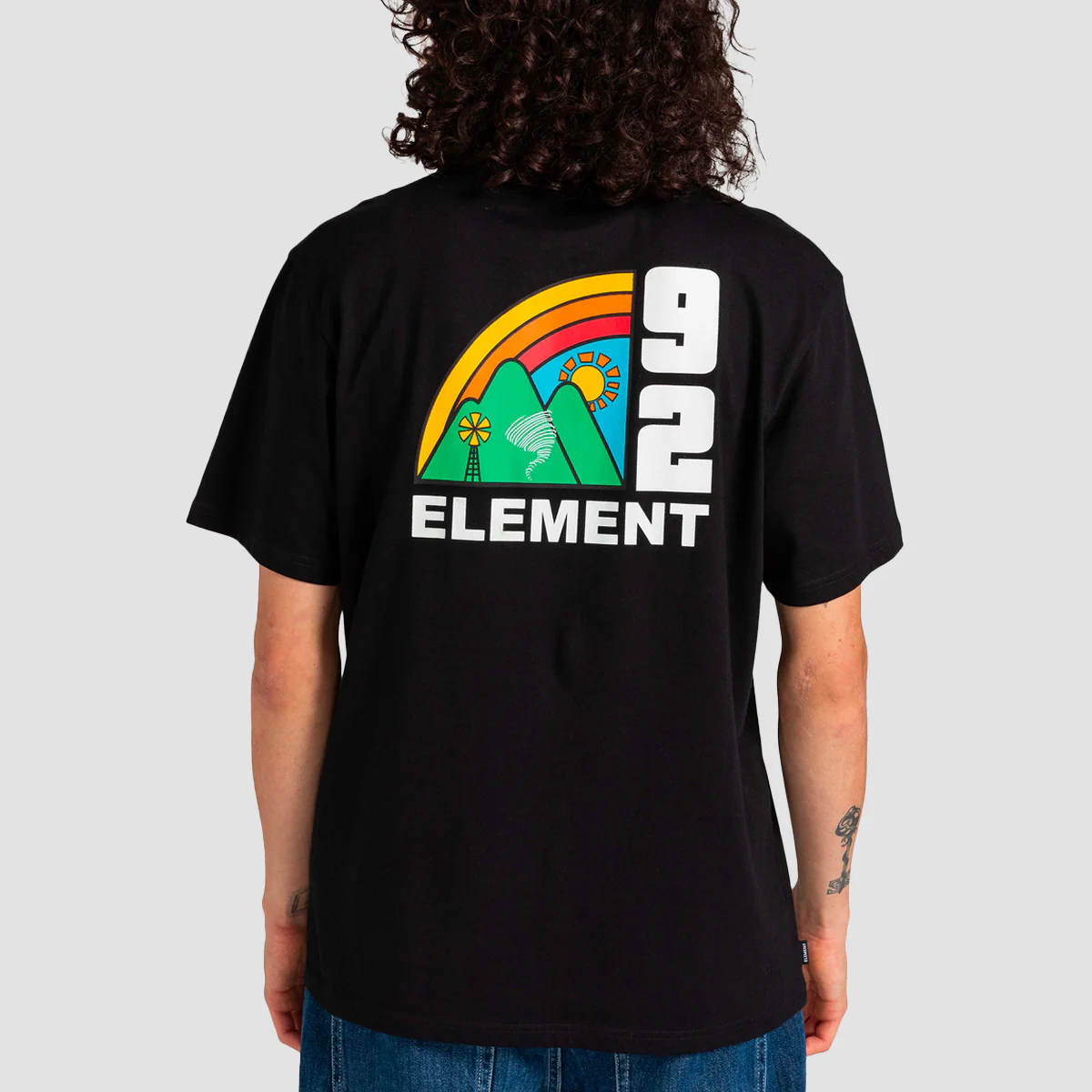 Element Farm T-Shirt Flint Black - Image 2