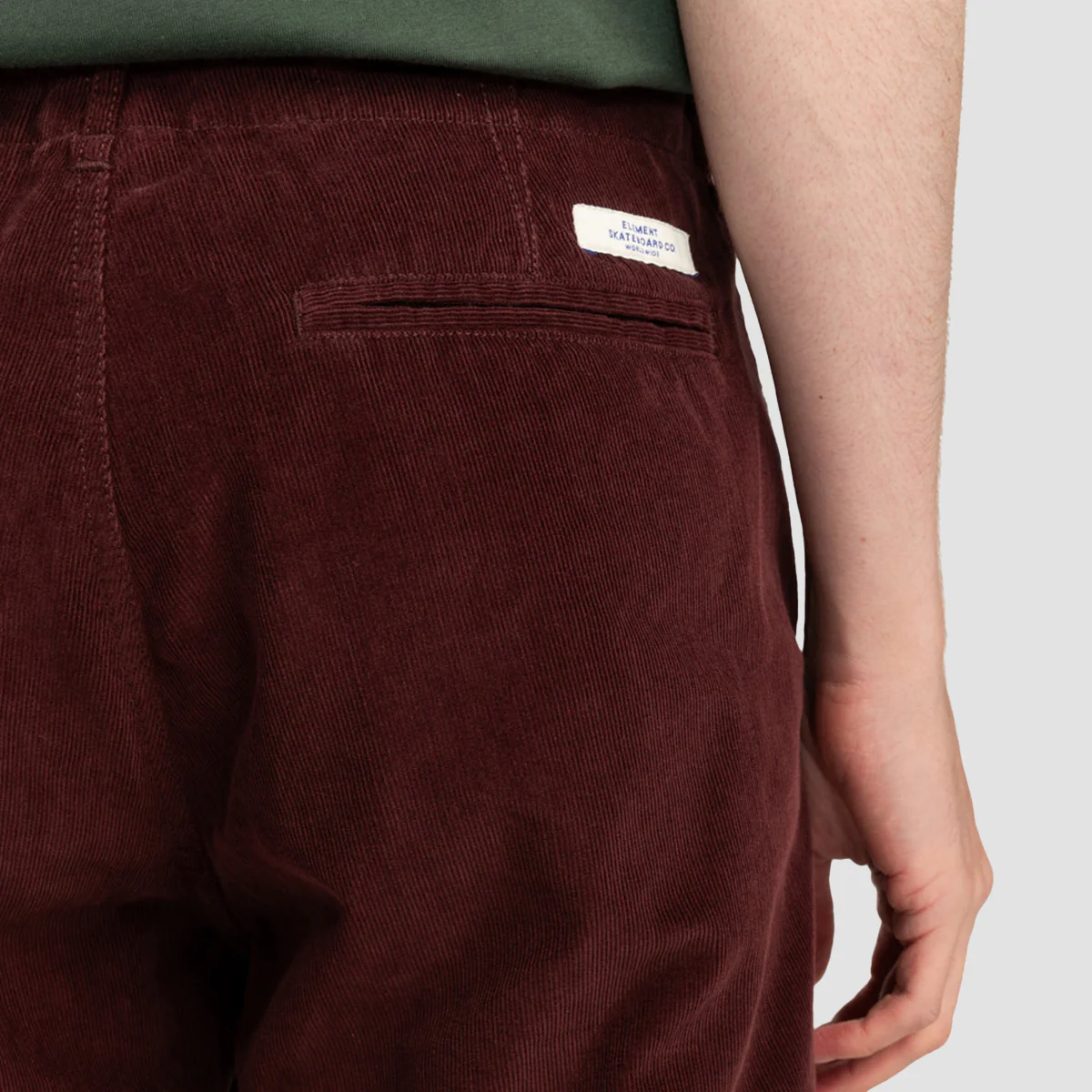 Element Howland Union Corduroy Pants Decadent Chocolate - Image 3