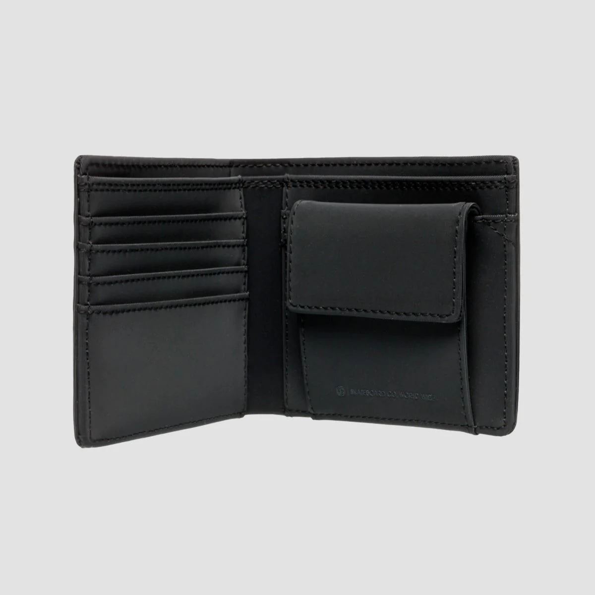 Element Icon Strap Bifold Wallet Flint Black - Image 2