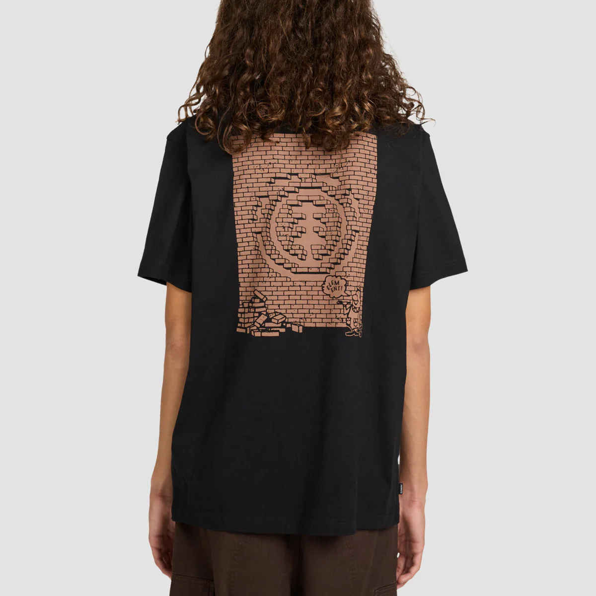 Element Job Done T-Shirt Flint Black