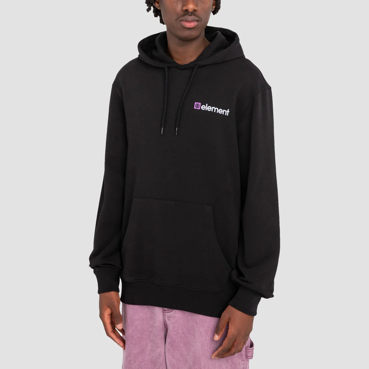 Element Joint Cube Pullover Hoodie Flint Black - Image 2