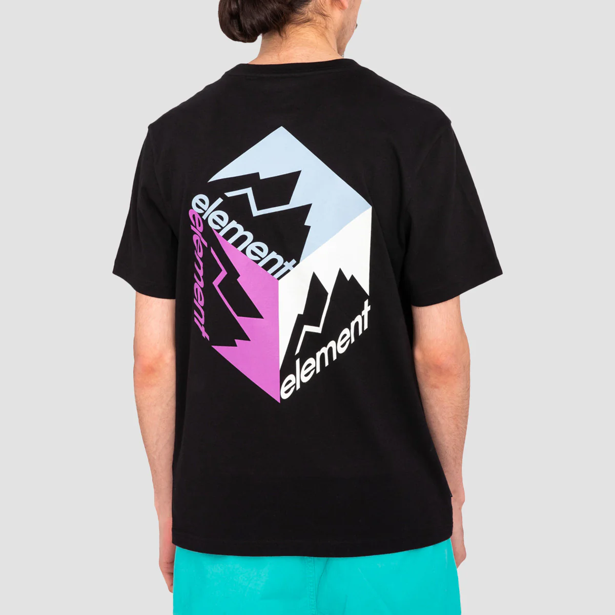 Element Joint Cube T-Shirt Flint Black - Image 2