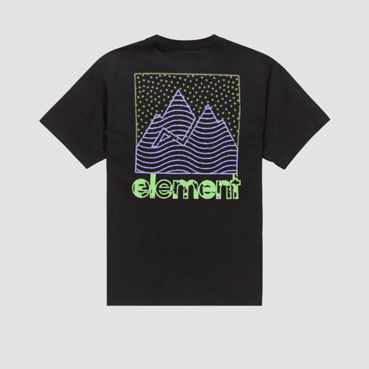 Element Joint Texture T-Shirt Flint Black - Image 2