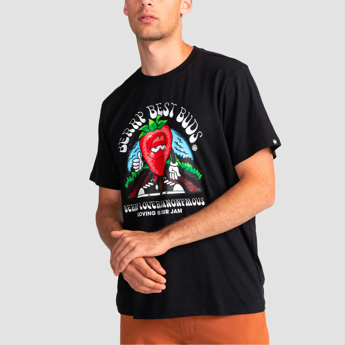Element Lovers Anonymous T-Shirt Flint Black