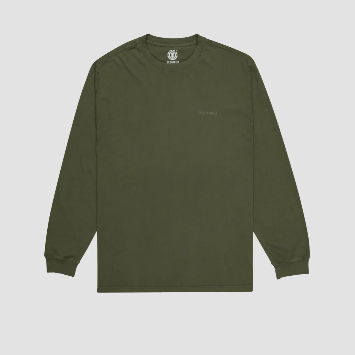Element Lowcase Pigment Longsleeve T-Shirt Rifle Green