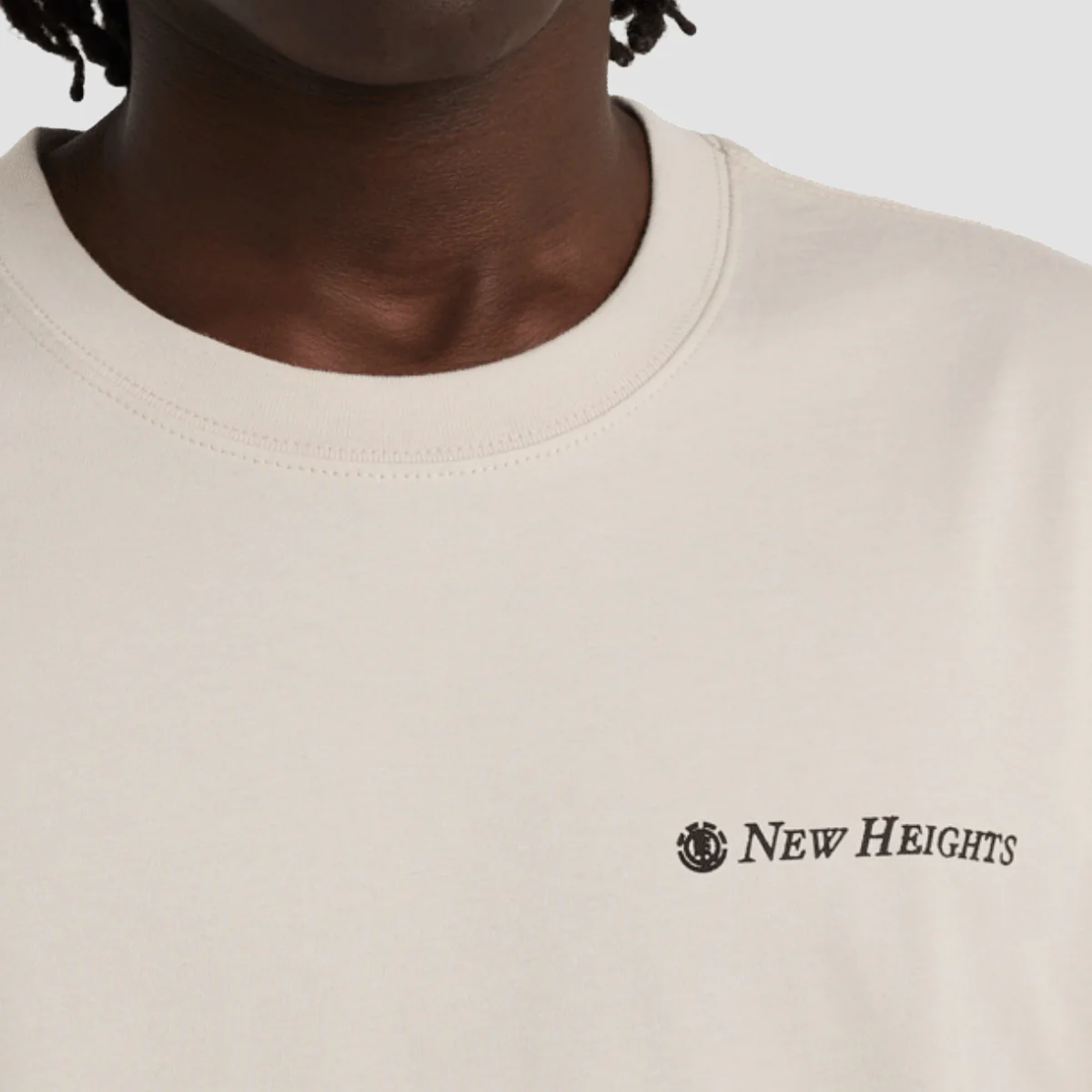 Element New Heights T-Shirt Oat Milk - Image 3
