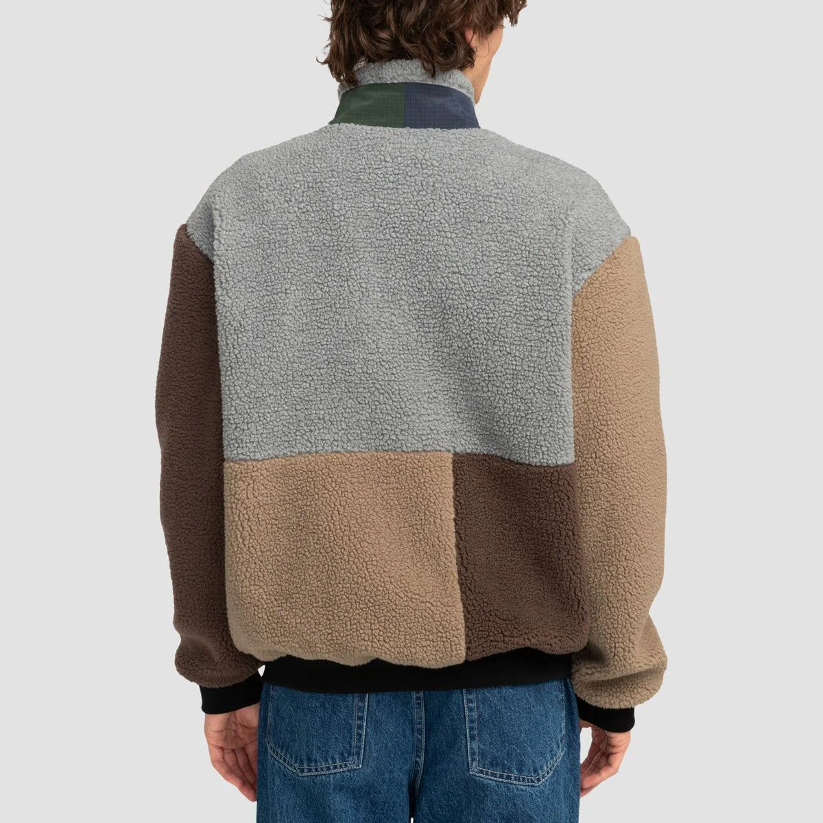 Element Oak Sherpa Fleece Jacket Multicolour - Image 3
