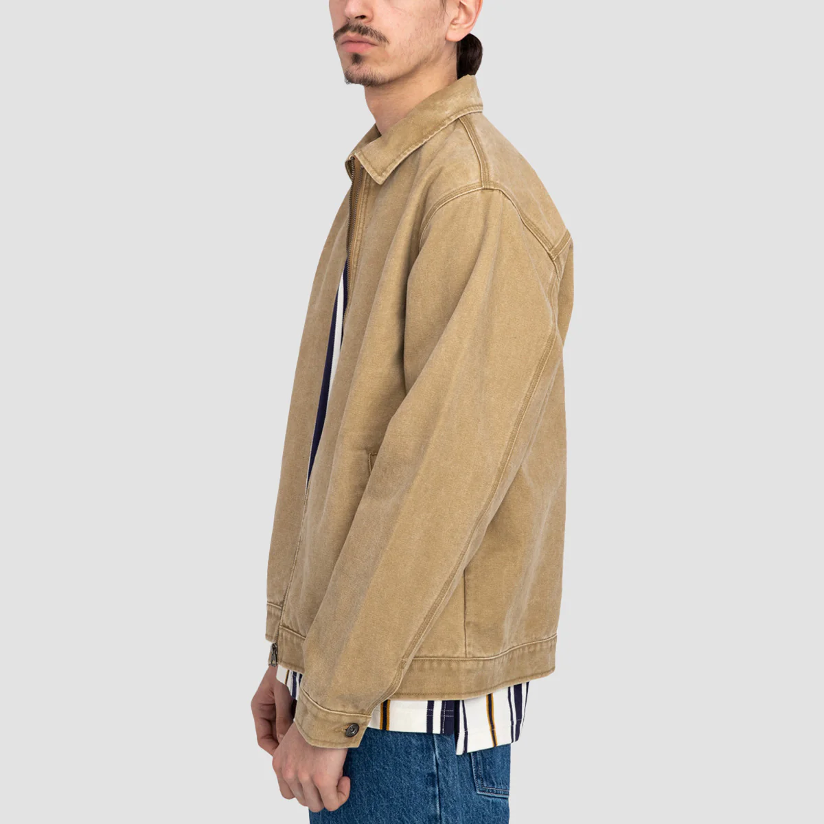 Element Parker Canvas Jacket Khaki - Image 2
