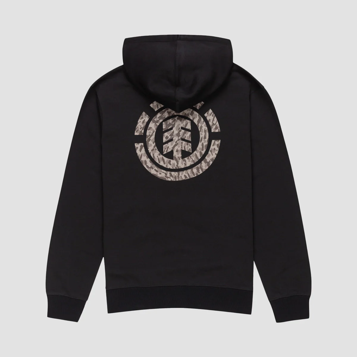 Element Rain Classic Pullover Hoodie Flint Black
