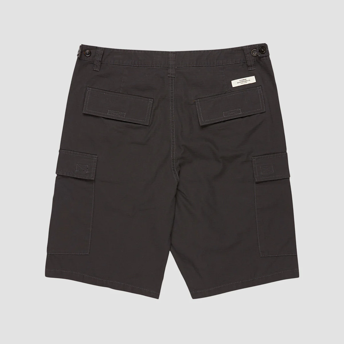 Element Relax Cargo Shorts Off Black - Image 2