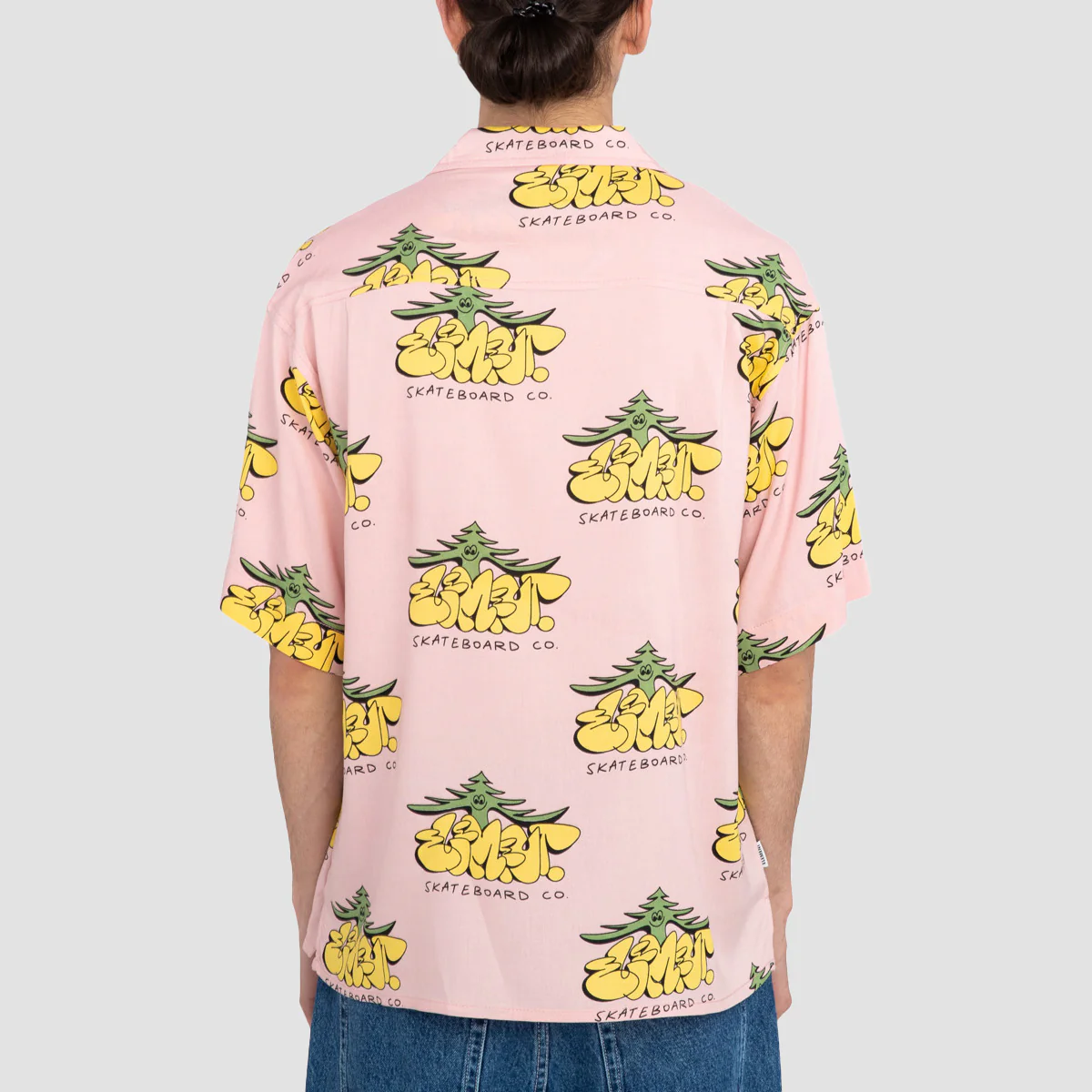 Element Resort Short Sleeve Shirt Woods Pink - Image 2
