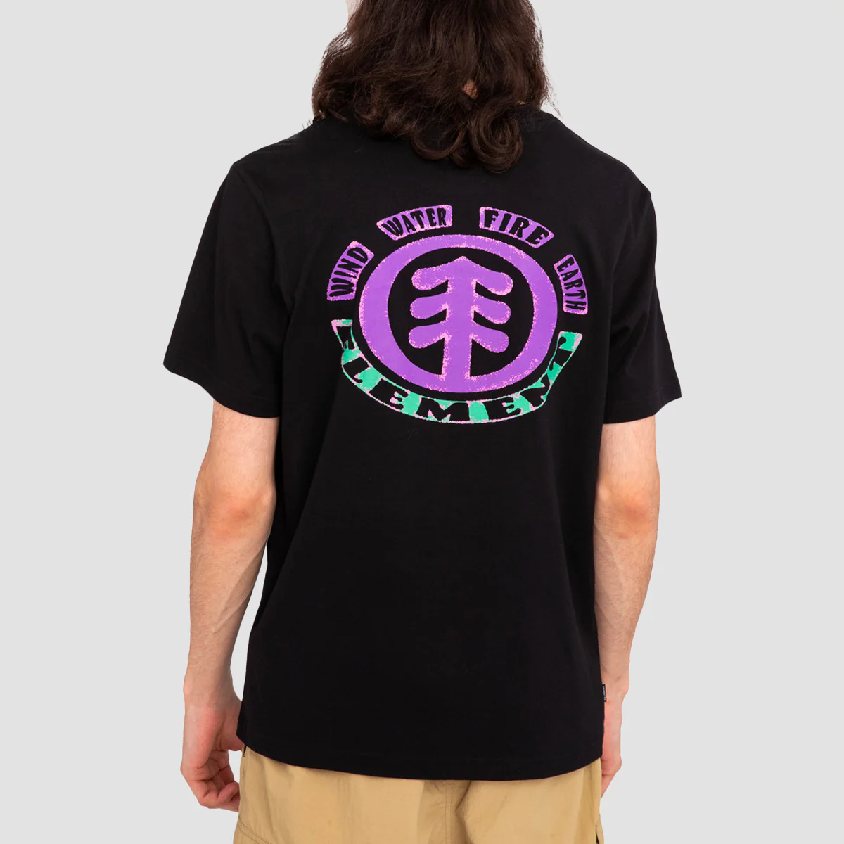 Element Sandy T-Shirt Flint Black - Image 2